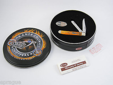 2005 Case XX 6207 06900 Orange County Choppers Mini Trapper Pocket