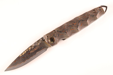 Mcusta Seki Japan MC-34RD 25th Anniversary Mokume Damascus Folding