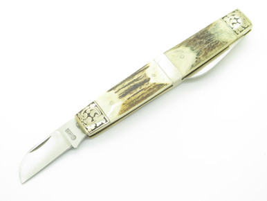 Vtg '80s United Cutlery UC427 Scrolled Whittler Stag Handle