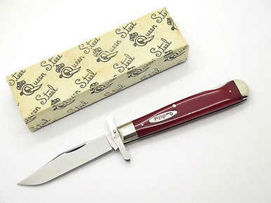 1995 Queen PCR4 Classic Cheetah Style Swing Guard Folding Knife