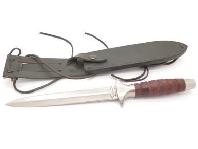 Vintage Valor Miami USA 373 Long Commando Fixed Dagger Seki Japan