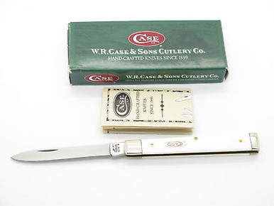 Case XX 4185 White Delrin Doctor Folding Pocket Knife - ePrague, LLC