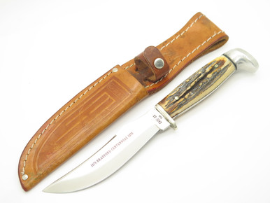 Vtg Case XX 523-5 SSP Bradford Centennial 1979 Stag Fixed 5