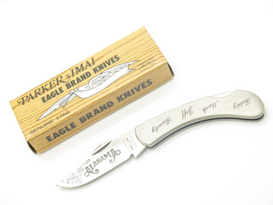 Vtg '80s Standing Stone Parker Imai Knife Seki Japan Alabama