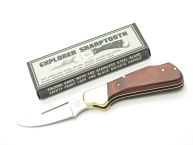 Vintage 1980s Explorer BTS Imai Seki Japan Folding 3.87