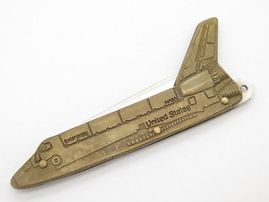 Vtg Parker Seki Japan Challenger Space Shuttle Folding