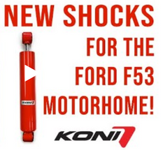 New Shocks for the Ford F53 Motorhome New Shocks for the Ford F53 Motorhome
