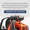 Husqvarna 580BTS Mark III Backpack Blower Advanced Air Filtration