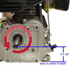 Carroll Stream CS152 engine 2.5hp diagram view