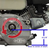 CS170ESB 6.5hp engine replaces Honda GX160UT2-QX2 or GX200UT2-QX2