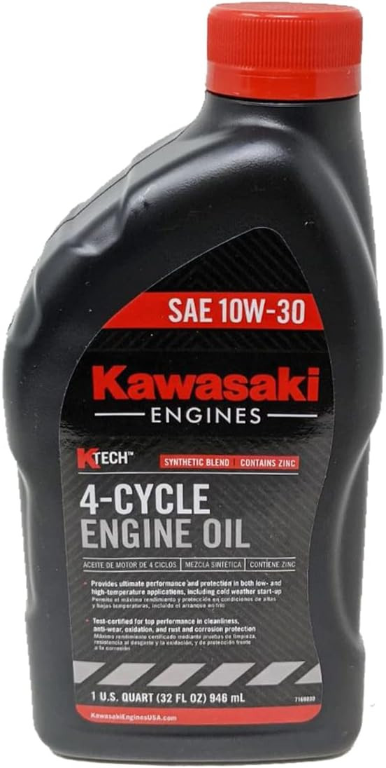 エンジンオイル　10W-30 Genuine Kawasaki 10W-30 High Performance 4-Cycle Engine Oil