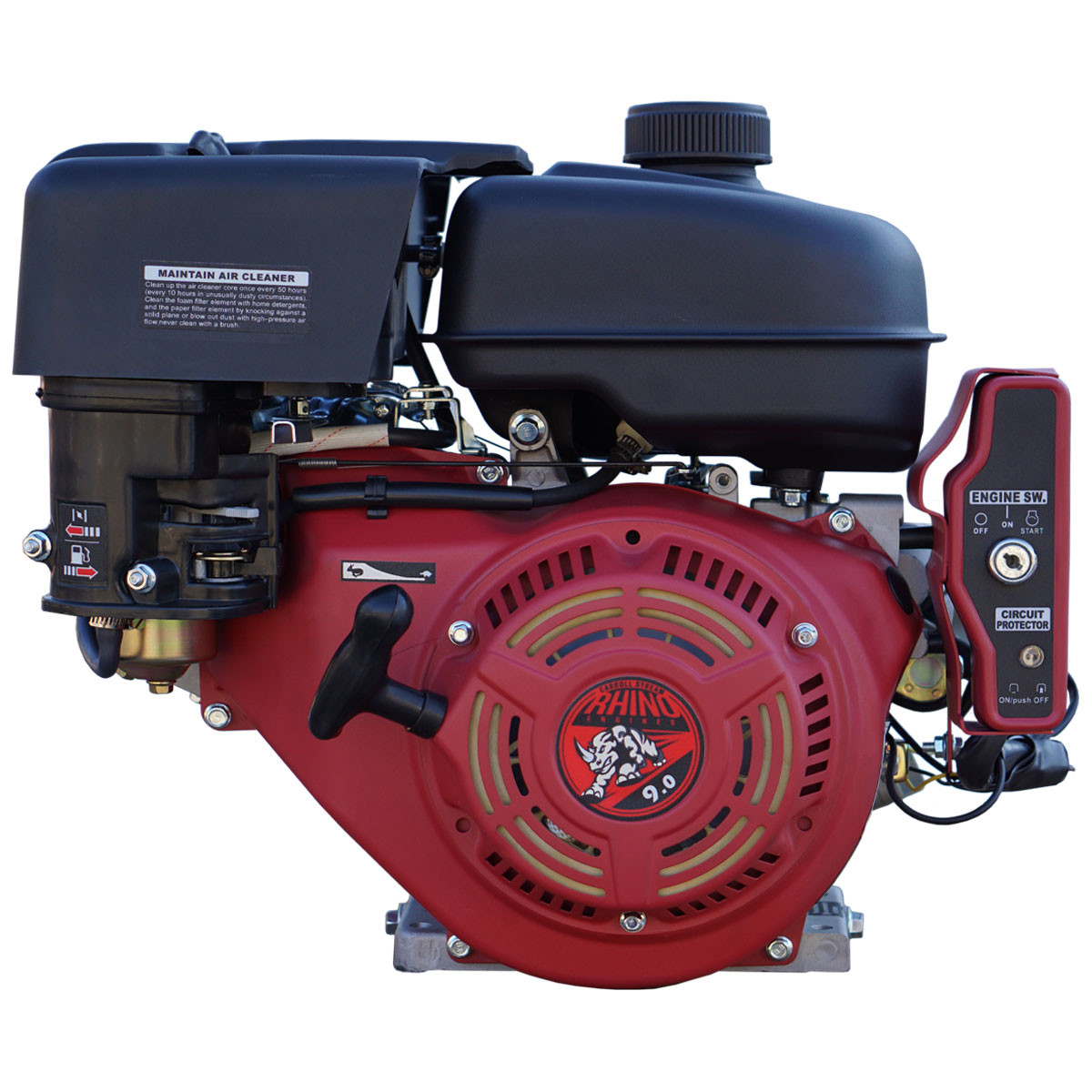 Rhino CS177ESH 9HP Gas Engine | Electric Start | 1