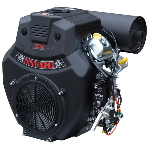 22hp gas engine front view Rhino CS2V77