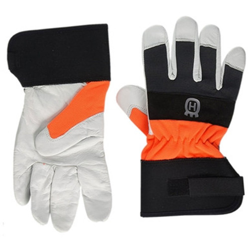 Husqvarna 579379910 Classic Heavy Duty Leather Work Gloves