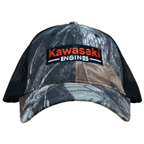 Kawasaki Camo Breathable Adjustable Mesh Hat