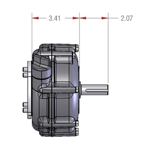 Noram 6:1 Reduction Fits 3/4