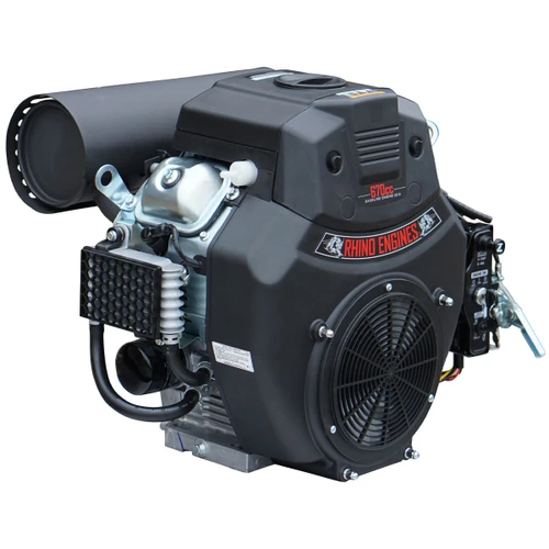 side of Carroll Stream CS2V77 22 HP engine