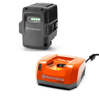 Husqvarna QC330 & BLi200 | Husqvarna OEM Battery And Charger 