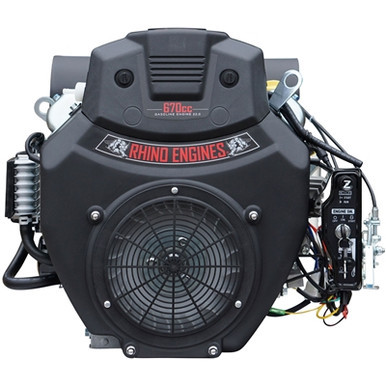 Rhino CS2V77 | 22HP 1-1/8 Inch Horizontal Shaft | V-Twin Gas