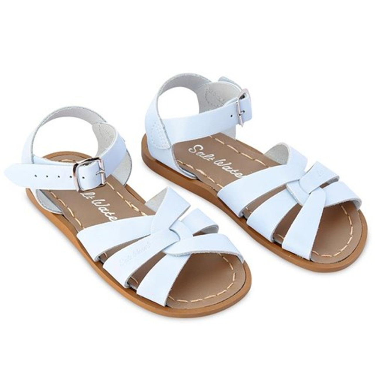 Kids Saltwater Sandal Original Black – Little Trooper Limited