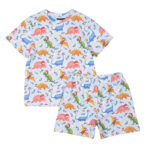 Dino Celebrate Pj Set - Lollipop Kids