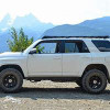 4Runner prinsu roof rack with 40" light bar cutout