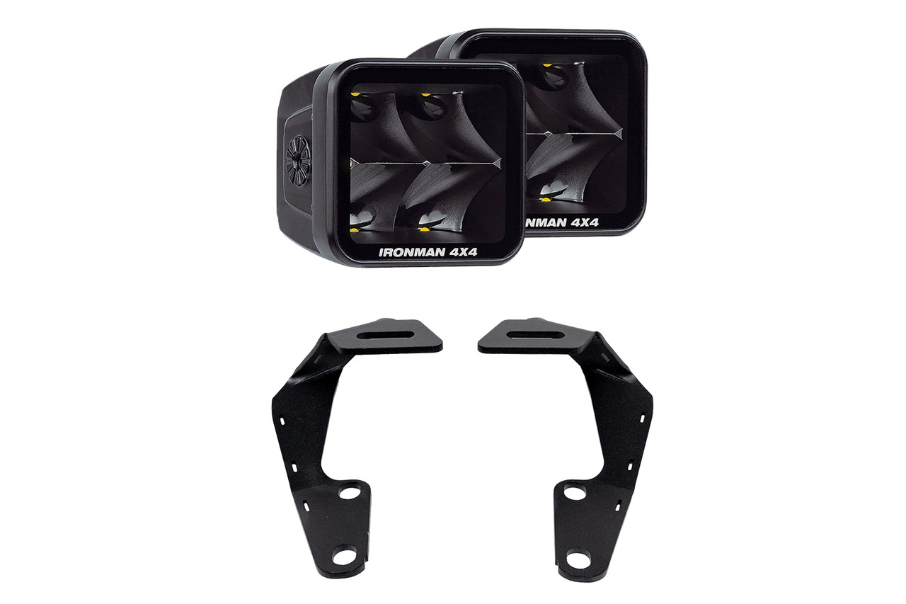 Side Shooter Ditch Light Kit with Mounts Suited for 2010+
