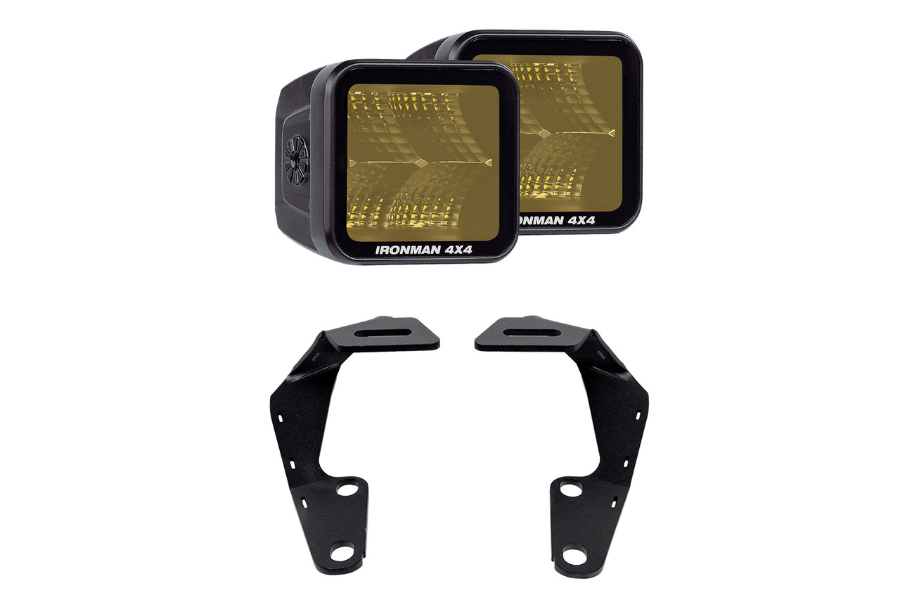 Side Shooter Ditch Light Kit with Mounts Suited for 2010+