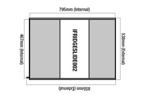 Fridge Slide 65L/74L Fridges Fridge Slide 65L/74L Fridges