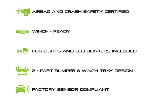 Premium Off Road Bumper Suited For 2016+ Toyota 200 Series Land Cruiser / Lexus LX570 Premium Off Road Bumper Suited For 2016+ Toyota 200 Series Land Cruiser / Lexus LX570