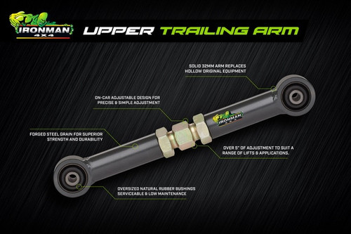 Rear Adjustable Upper Trailing Arm Suited For Toyota 80 Series Land Cruiser Rear Adjustable Upper Trailing Arm Suited For Toyota 80 Series Land Cruiser