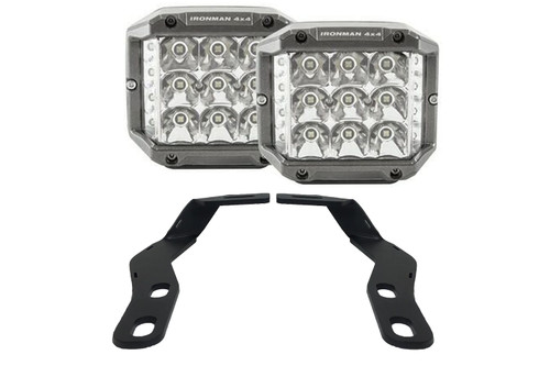 Side Shooter Ditch Light Kit with Mounts Suited for 2016+ Toyota Tacoma Side Shooter Ditch Light Kit with Mounts Suited for 2016+ Toyota Tacoma