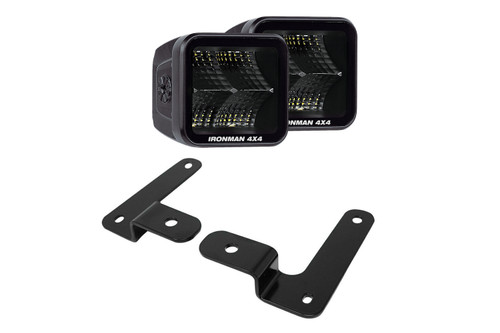 Ditch Light Kit with Mounts Suited for Jeep Wrangler JL Ditch Light Kit with Mounts Suited for Jeep Wrangler JL