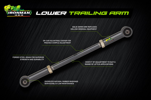Rear Adjustable Lower Trailing Arm Suited For Lexus GX470