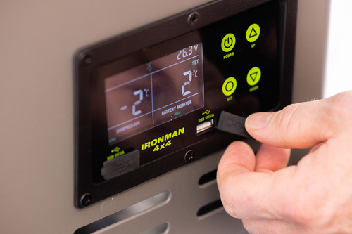 M-Series IceCube Dual Zone Portable Fridge Freezer - 70L (18.5gal) M-Series IceCube Dual Zone Portable Fridge Freezer - 70L (18.5gal)