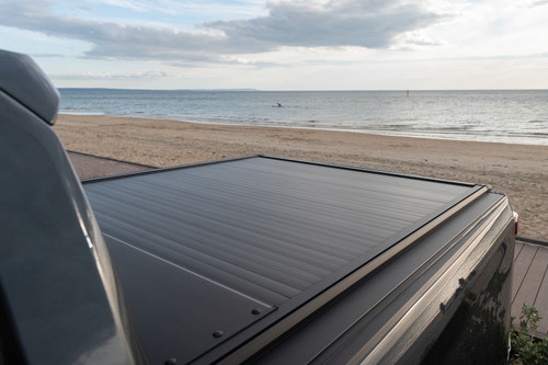 Electric Slide-Away Tonneau Cover Suited For Ram 1500 DT WITH RAM BOX