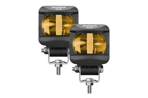 2" 10W LED Fog Lights, Amber (2-Pack) 2" 10W LED Fog Lights, Amber (2-Pack)