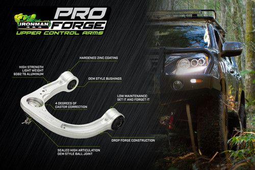 Shop - Suspension - Components - Upper Control Arms - Iron