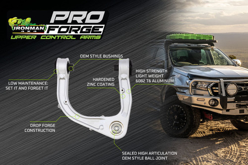 ProForge Upper Control Arms Suited For 2019-2020 Ford Ranger