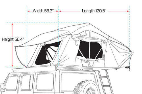 CROSS 1200 ROOFTOP TENT CROSS 1200 ROOFTOP TENT