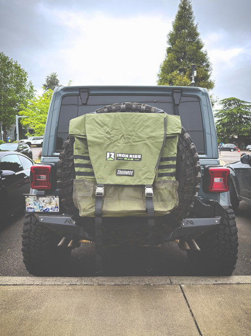 Trasharoo Spare Tire Trash Bag | Storage Bag BLACK