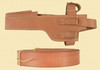 HOLSTER LOT OF 2 HOLSTER & BELT - C32646