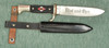 GERMAN HJ KNIFE WITH SCABBARD - M8669