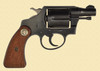 COLT .38 DETECTIVE SPECIAL REVOLVER - C42625