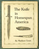 the KNIFE in HOMESPUN AMERICA BOOK - C52370