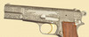 FN BROWNING HI POWER ENGRAVED W/CASE - D34333
