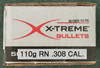 AMMUNITION X-TREME 30 CARBINE BULLETS - C54398