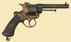 LEFACHEUX PINFIRE REVOLVER - C56098