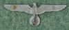 GERMAN EM/NCO VISOR CAP EAGLE 2ND PATTERN - C54798