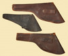 ANTIQUE LEATHER HOLSTER LOT - M10602